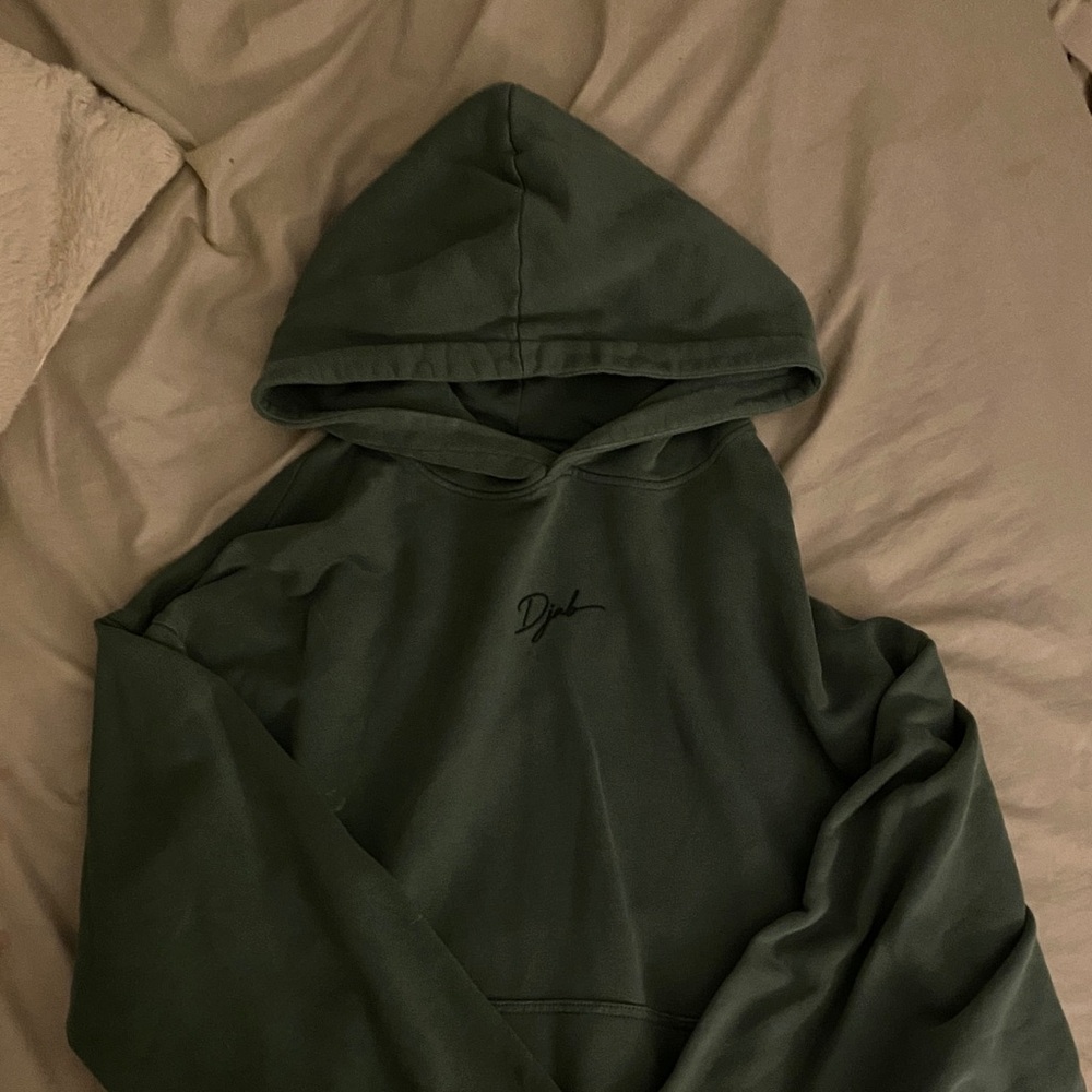 Djab Olive Green Men's Hoodie